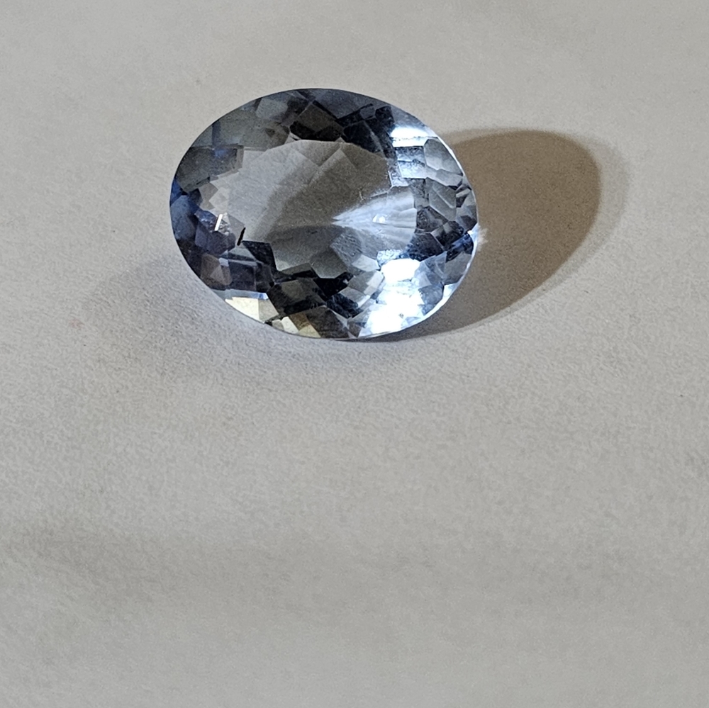 Pale Blue Oval Certified Pariba Tourmaline 9.80 Carats! 🩵 - Picture 4 of 5